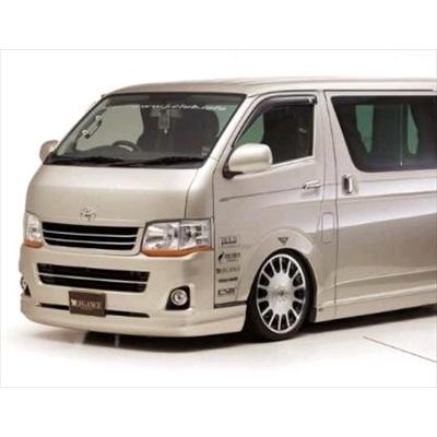 ハイエース 200系 後期 4点フルセット 4dr ロング 塗装取付込 : エアロ
