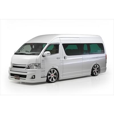 ❗️ハイエースワイド用❗️エアロ❗️3点セット❗️ 200系ハイエース4型〜7型ワイドボディミドルルーフ 純VIPバンパー