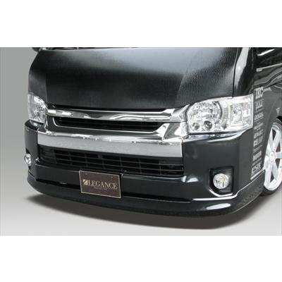 ハイエース 200系 ワイドボディ 4型~7型 フロントハーフスポイラー FRP