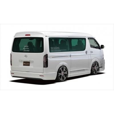 ハイエース 200系 1-4型後期 ワイドボディ リアバンパー Ver.2 塗装 