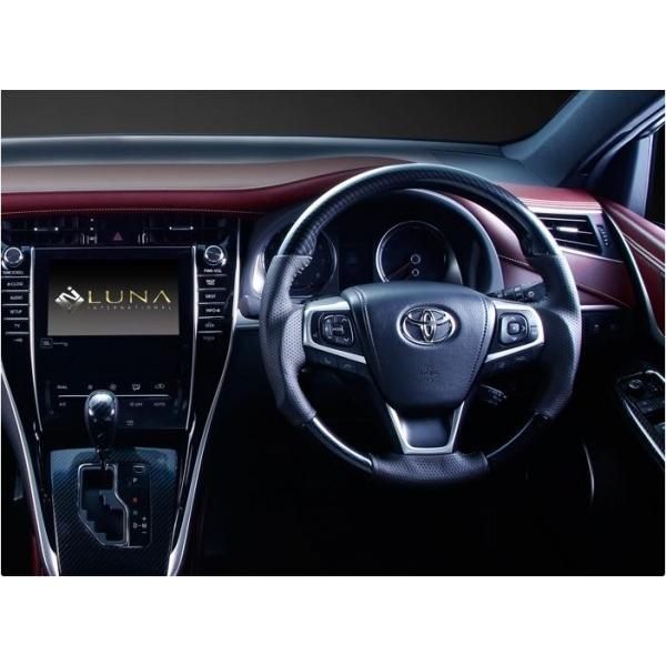 ハリアー 60 65 60 65 ウッド レザーステアリング 通販 ガングリップ 綾織りカーボン調