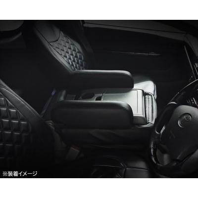 ハイエース 200系 標準ボディ DX専用アームレスト レッドレザー｜toptuner-store｜02