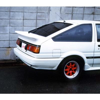 レビン AE86 リアスポイラー 塗装取付込 : エアロ.カスタムパーツの