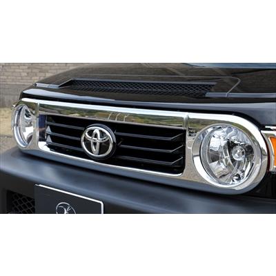 FJクルーザー フロントブラックインナーグリル センターオーナメント