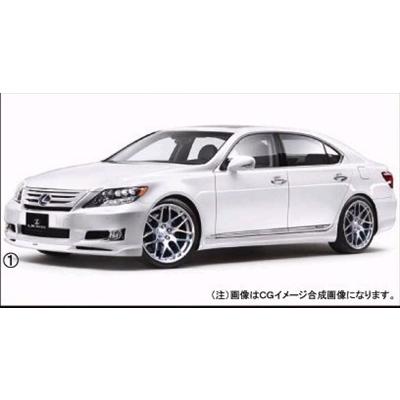 LEXUS LS 600h 中期 フロントスポイラー スポーツライン 素地 塗装取付