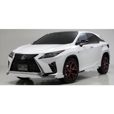 LEXUS RX 20系 前期 エクステリアパーツセットB ブラック艶有塗装済 LED有の画像