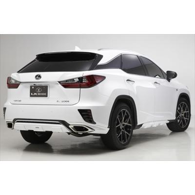 LEXUS RX 20系 前期 エクステリアパーツセットB ブラック艶有塗装済 LED有の画像
