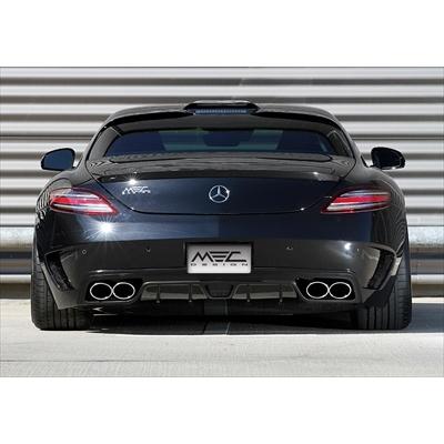 MEC Design BENZ SLS W/A197 Rear Bumper 塗装取付込 : エアロ