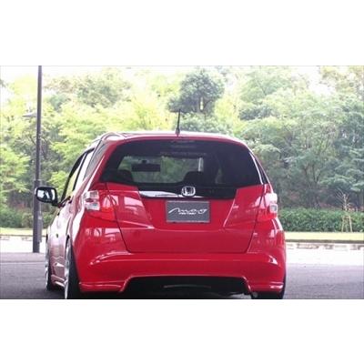 ホンダ　GE6 フィット　fit　リア　メッシュ　アンダースポイラー　ブラック フィット GE6/7前期 リアアンダースポイラー 素地 : エアロ.カスタム