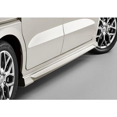 無限（MUGEN） JF3/4 N-BOX カスタム 前期 サイドスポイラー 塗装済