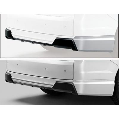 ステップワゴン無限 リアアンダー 無限 MUGEN リアアンダースポイラー 標準マフラー用 未塗装