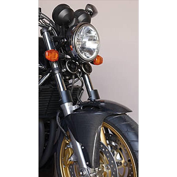 CB400SF VTEC XMF フロントフェンダー(アルミ削り出しステー付 CB400SF VTEC XMF フロントフェンダー(アルミ削り出しステー付