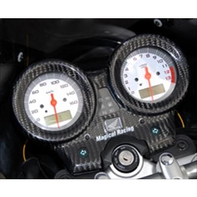 VTR250 09- メーターカバー Gシルバー : エアロ.カスタムパーツの