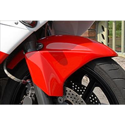NSR250R MC21 SPLフロントフェンダー FRP 黒 塗装済み : エアロ