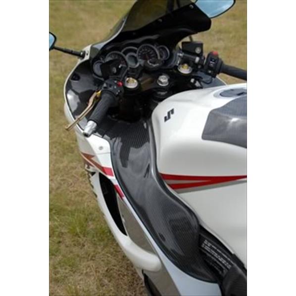 GSX1300Rハヤブサ 08- カウルインナーパネル 平織りカーボン製 取付込
