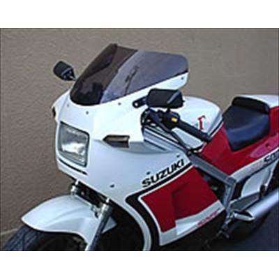 RG400/500ガンマ アッパーカウル（純正形状） FRP 白 : エアロ