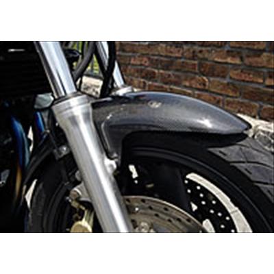 XJR400/R フロントフェンダー（純正形状） FRP 黒 塗装取付込 : エアロ 
