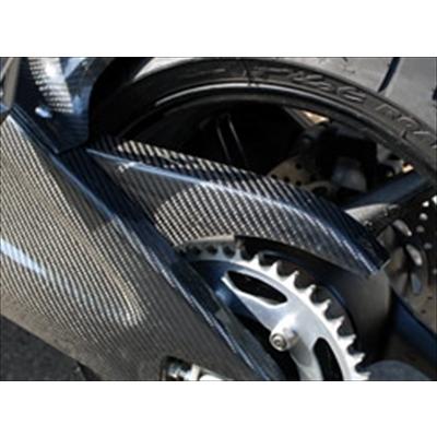FZ1/フェーザー フェーザー(06-)対応 チェーンカバー（ショート仕様） 平織りカーボン製