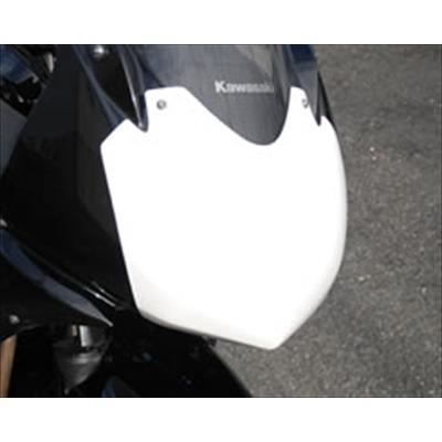 ニンジャ250R ゼッケンプレート FRP 白 塗装済み : エアロ.カスタム