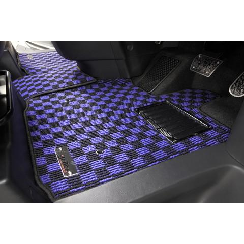 レガシィ B4 その他車用マット Be系 フロアマット チェック チェック ヒールパッドフレーム付