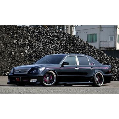 セルシオ 30 後期 MJK CUSTOMS Wide Body Bace Front Fender Set 塗装 