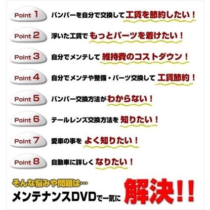 【送料無料!!】レガシィツーリングワゴン BR系 メンテナンスDVD 内装＆外装 Vol.1 通常版｜toptuner-store｜02