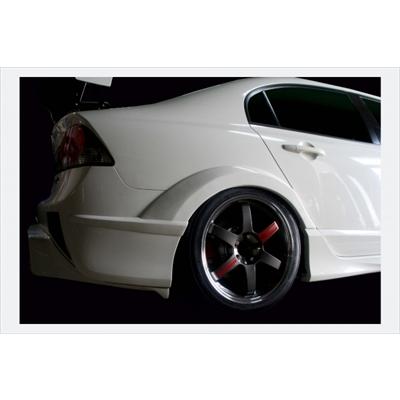 シビックタイプR FD2 リアワイドフェンダー タイプMR 塗装済み