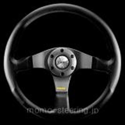MOMO（モモ） TUNER ダークグレー (350mm) : エアロ.カスタムパーツの