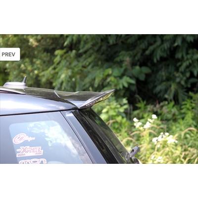 MINI R60 クロスオーバー クーパーS Rear Roof Spoiler カーボン クリア塗装済み : エアロ.カスタムパーツの ...