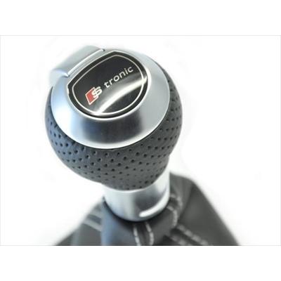 Audi A3 8P用 A3(8P)純正 S-Toronic シフトノブ パンチング : エアロ 
