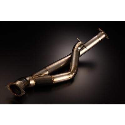 スカイライン GT-R BNR32 MIDORI チタンフロントパイプ φ80 スカイライン GT-R BNR32 MIDORI チタンフロントパイプ φ80