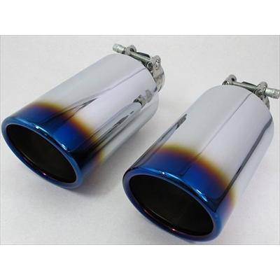 86 ZN6 マフラーカッター チタンコート 取付込 : エアロ.カスタム