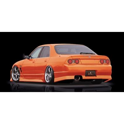 スカイライン R33 （4dr） M SPORTS リヤバンパー 塗装取付込 : エアロ