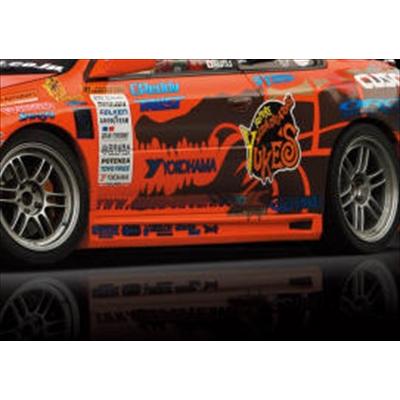 インプレッサ GC8 M SPORTS ワイドフェンダー用サイドステップ 塗装 