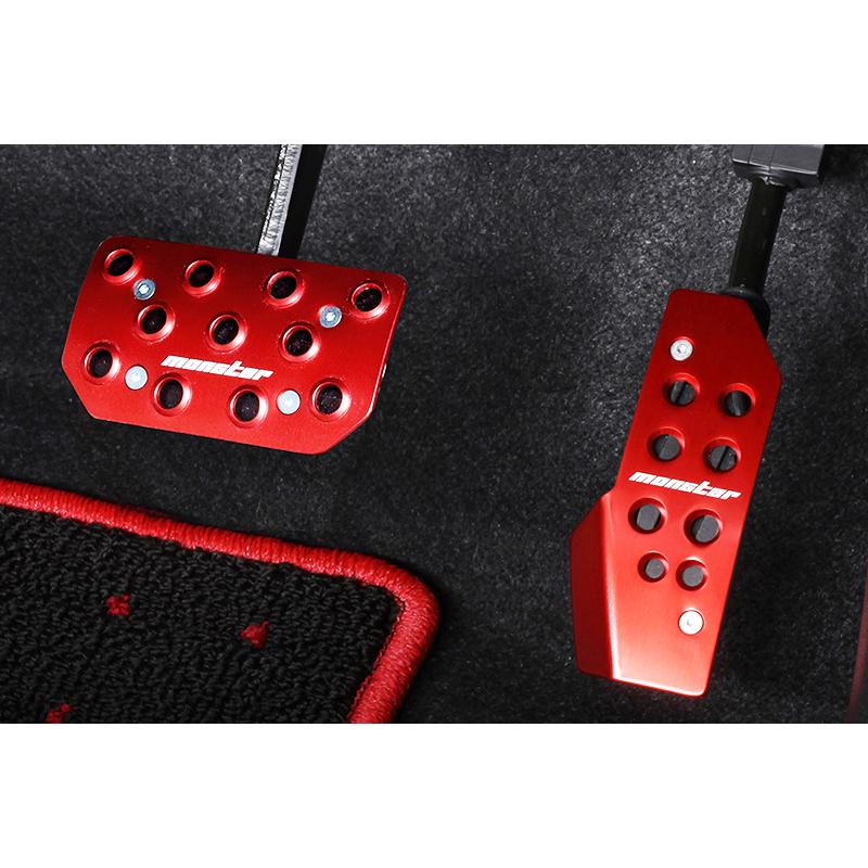 第1位獲得 Jb64w ジムニー At車用 スポーツドライビングペダルカバー レッド アルマイト 上質で快適 Www Muslimaidusa Org