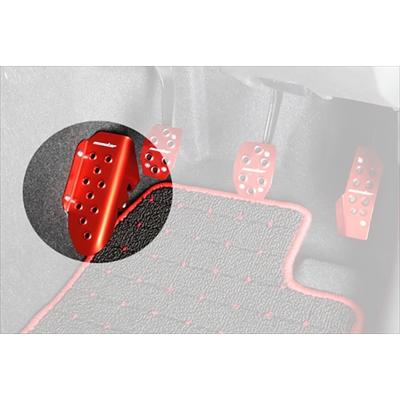 JB74W ジムニーシエラ スポーツフットレスト レッド : エアロ.カスタム 