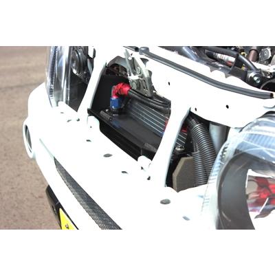 ジムニーJB23 モンスタースポーツ オイルクーラー ジムニー JB23W 4型以降 MSE オイルクーラーキット シュラウド付