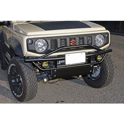 JB74W ジムニーシエラ スチール フロント バンパー : エアロ JB74W ジムニーシエラ スチール フロント バンパー : エアロ
