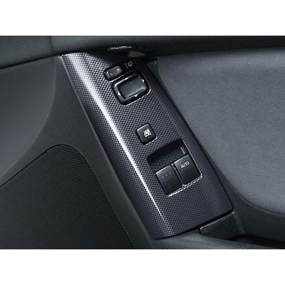 RX-8 SE3P ドアスイッチパネル カーボンルック : エアロ.カスタム