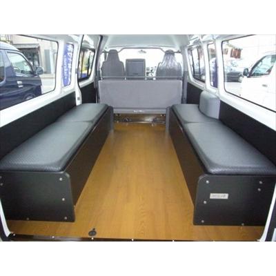 ハイエース 200系 1-3型 ワイドボディ DX スーパーロング (リア