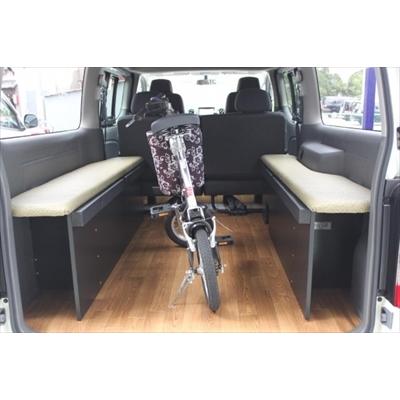 NV350キャラバン プレミアムGX 6枚式ベッドキット 波道-14 ブラウン