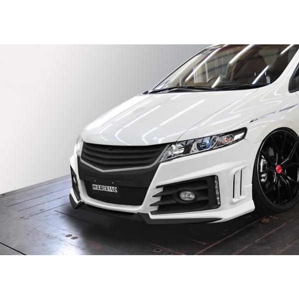 オデッセイ Rb3 グリル一体式フロントバンパー タイプユーロneo 前期 カメラ対応 塗装取付込 エアロ カスタムパーツのtoptuner 通販 Paypayモール