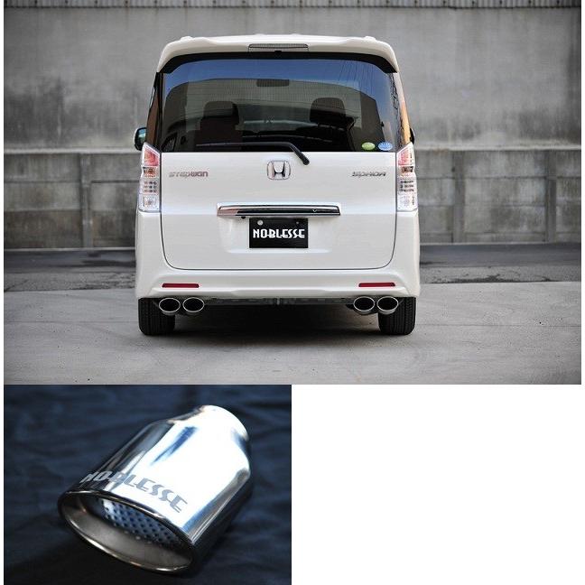 ステップワゴン スパーダ Rk5 6 左右4本出しマフラー タイプ8テール ハーフステン 4wd ドレンボルト仕様 エアロ カスタムパーツのtoptuner 通販 Paypayモール