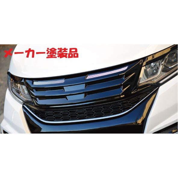 ステップワゴンスパーダ Rp3 4 前期 フロントグリル 塗装済 ブラック 取付込 エアロ カスタムパーツのtoptuner 通販 Paypayモール