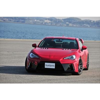 86 ZN6 StyleSports フロントバンパー FRP製 : エアロ.カスタムパーツ