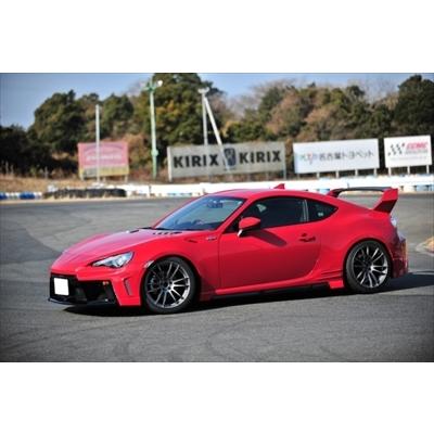86 ZN6 StyleSports 可変式リアウイング カーボン製 塗装済 オレンジ 