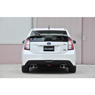 プリウス ZVW30 左右4本出しマフラー タイプ7 ハーフステン Gsグレード