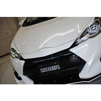 アクア NHP10 中期 マークレスキット バージョン lll ツートン塗装済 シルバーメタリック (1F7)＋ブラック