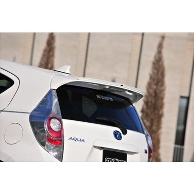 アクア NHP10 前中期 汎用ルーフスポイラー スーパーレッドV（3P0