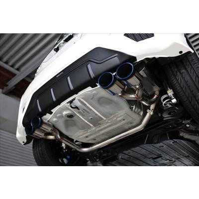 ヴェゼルハイブリッド RU3前期用 2WD用 マフラー 左右4本出し S02 